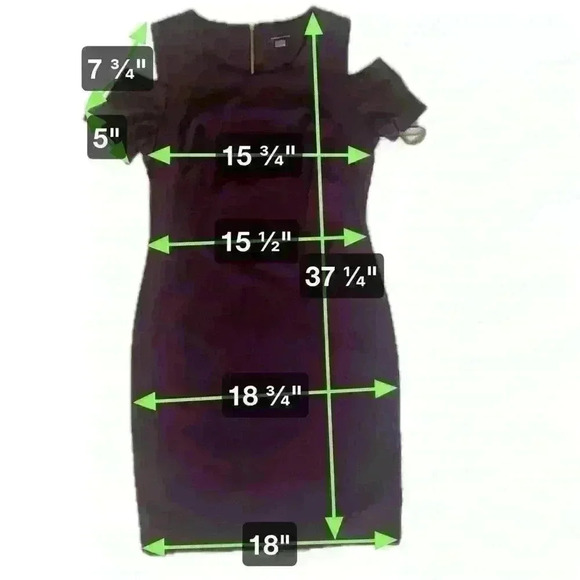 Tommy Hilfiger NWT Size 10 Beautiful Wine/Burgundy Dress - Picture 10 of 10